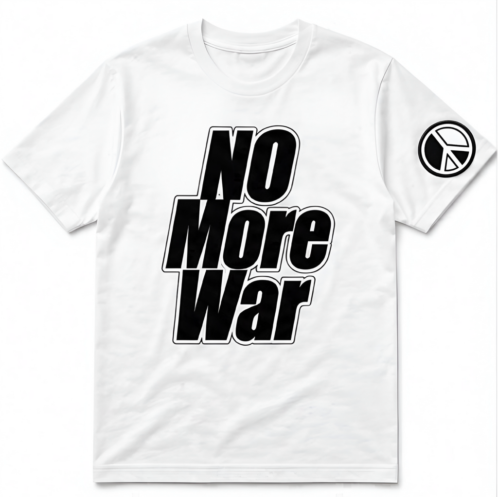 No More War™ Classic Tee-White