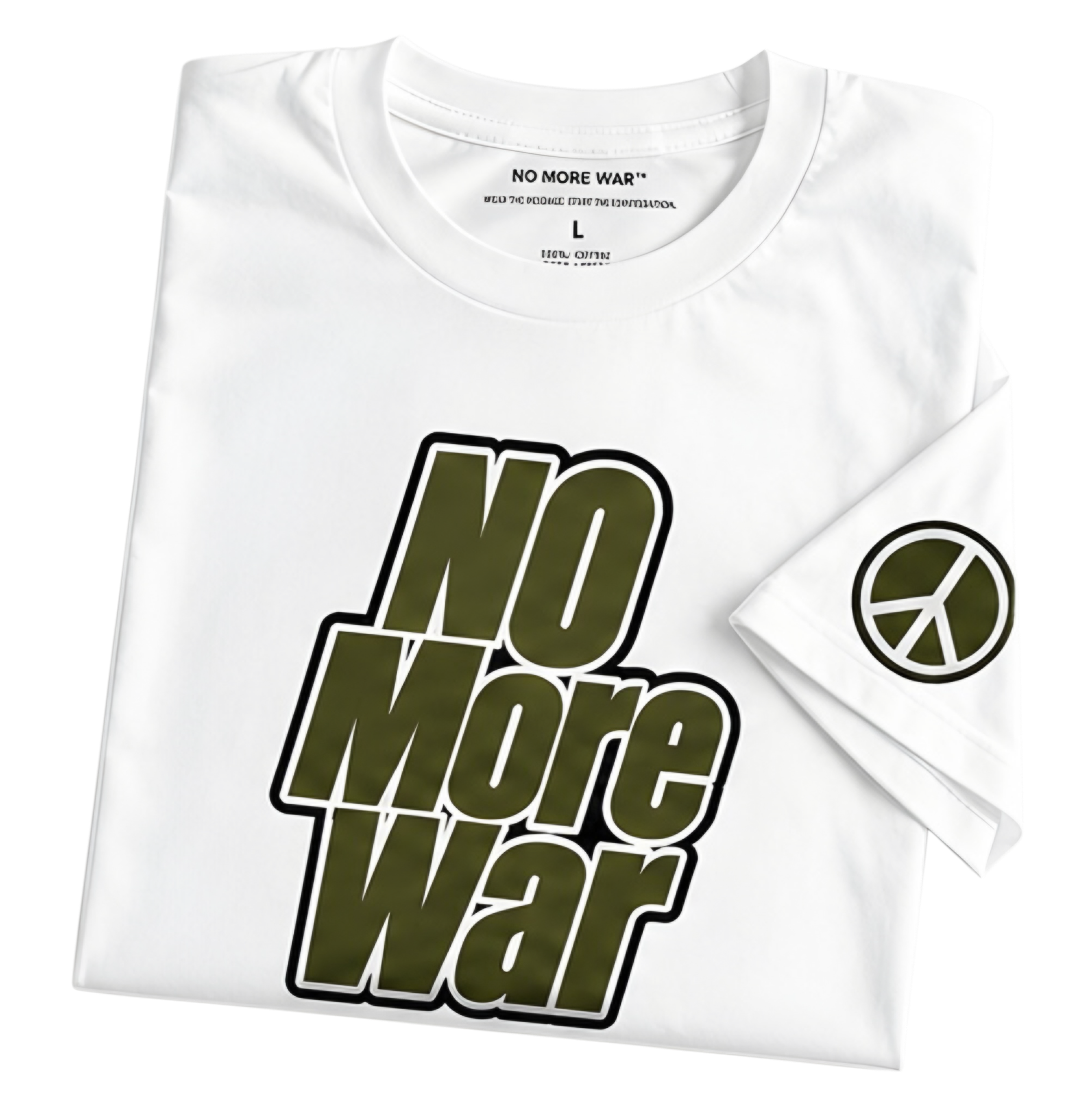 No More War™ Classic Tee-Olive