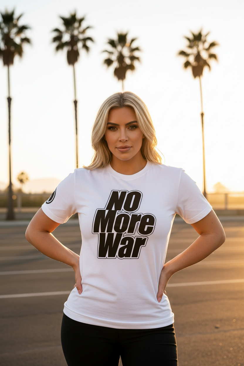 No More War™ Classic Tee-White