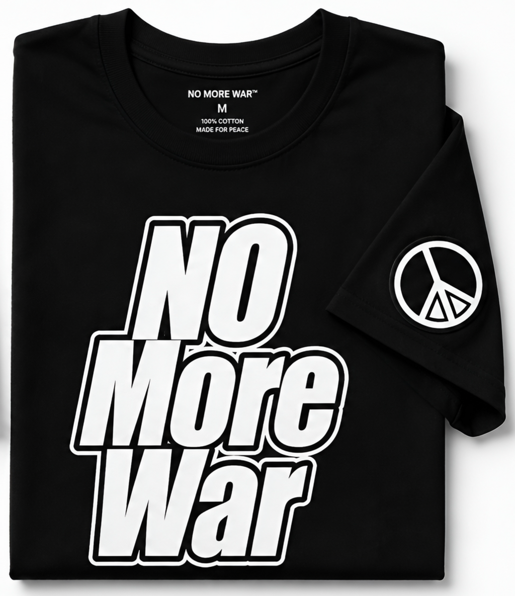 No More War™ Classic Tee-Black