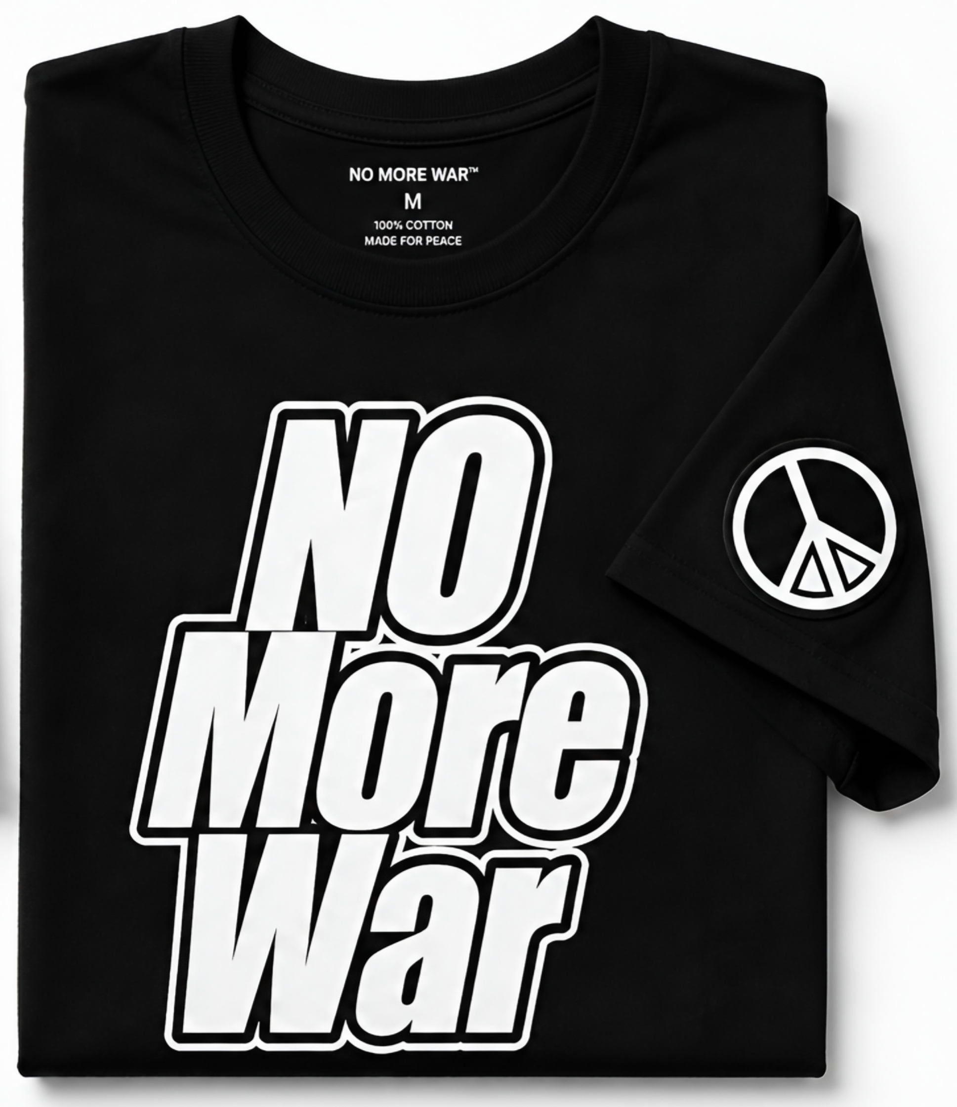 No More War™ Classic Tee-Black