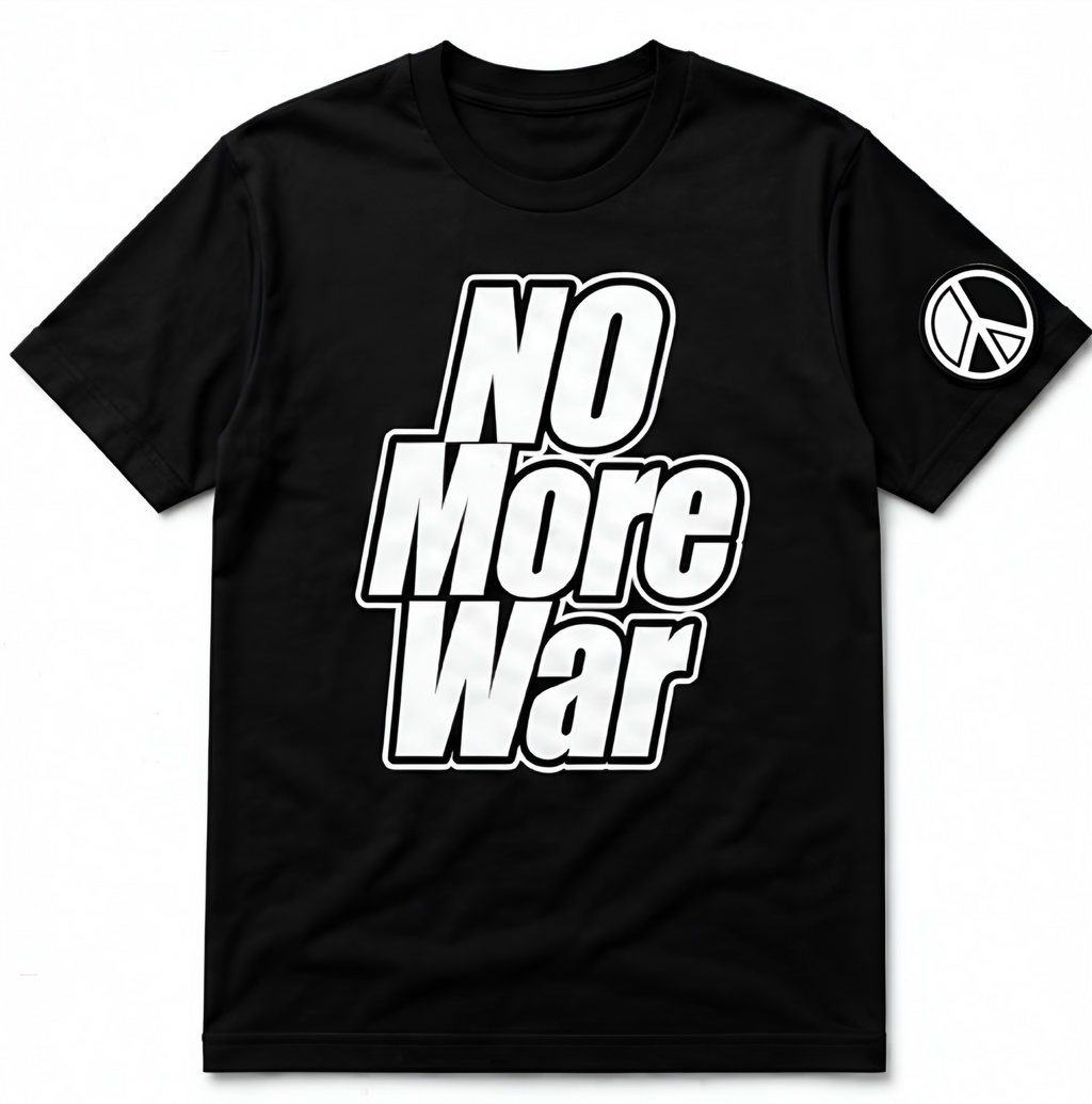 No More War™ Classic Tee-Black